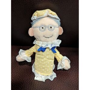 The Manhattan Toy Company 1999 Girl Finger Puppet Little Red Riding Hood Grandma